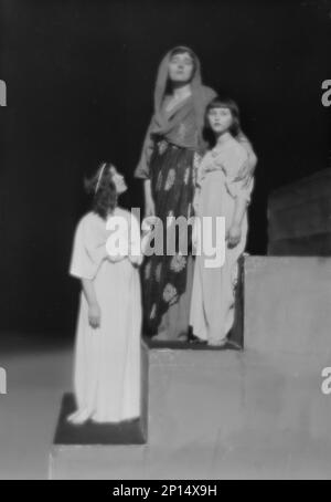 Scenes from Aedipus, un'opera di Augustin Duncan, tra il 1915 e il 1921. Foto Stock