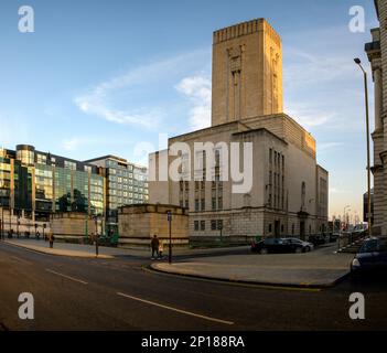 George's Dock Building a Liverpool, Regno Unito Foto Stock