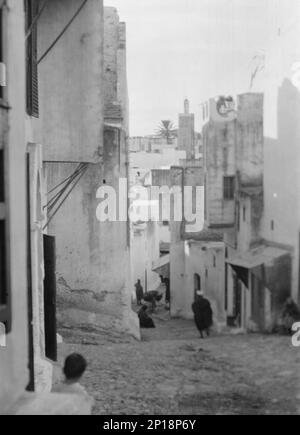 Viste di viaggio del Marocco, 1904. Foto Stock