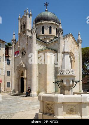 Chiesa di San Michele Arcangelo, Herceg-Novi Foto Stock