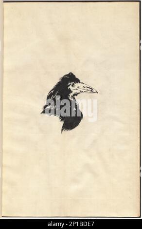 Le Corbeau: Il Raven, 1875. Foto Stock