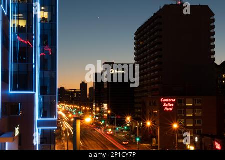 Jasper Ave Foto Stock