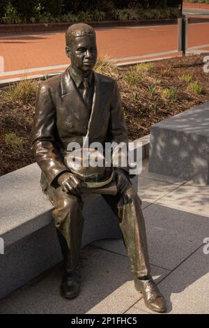 Murry contro Pearson statua in Annapolis Maryland Foto Stock