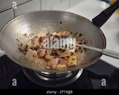 cena, spezie, fresco, dieta, sichuan, carne, cucina, mangiare, maiale, pepe, piatto, tradizionale, sano, pasto, cibo, asiatico, asia, fatto in casa, cucina, vegetab Foto Stock