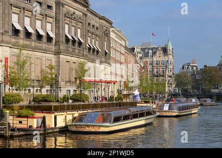 Jetty, Oude Turfmarkt, Amsterdam, Paesi Bassi Foto Stock