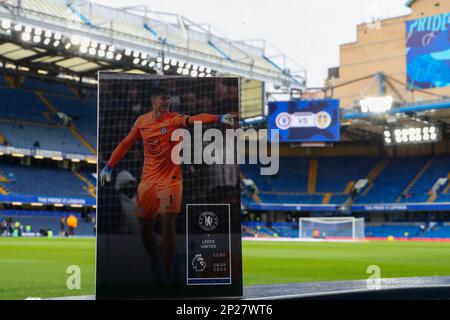 4th marzo 2023; Stamford Bridge, Chelsea, Londra, Inghilterra: Premier League Football, Chelsea contro Leeds United; programma del giorno di incontro Foto Stock