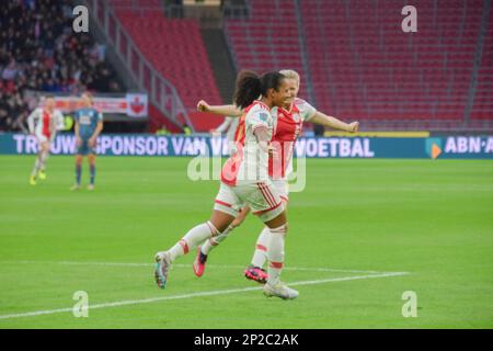 Amsterdam, Paesi Bassi. 04th Mar, 2023. Johan Cruijff Arena Ashleigh Weerden #11 (Arne van der ben/SPP) Credit: SPP Sport Press Photo. /Alamy Live News Foto Stock