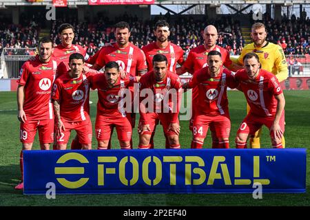 Monza, Italia. 04th Mar, 2023. U-Power Stadium, 04.03.23° team fotografico di Monza durante la Serie A match tra AC Monza ed Empoli all'U-Power Stadium di Monza, Italia Soccer (Cristiano Mazzi/SPP) Credit: SPP Sport Press Photo. /Alamy Live News Foto Stock