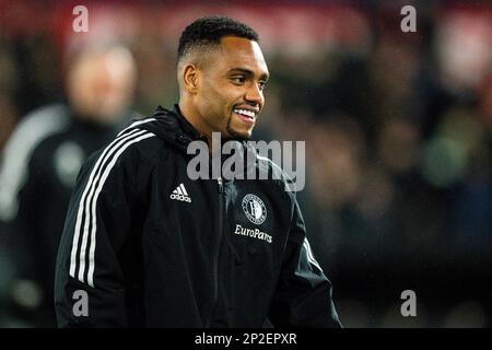 Rotterdam - Danilo Pereira da Silva di Feyenoord durante la partita tra Feyenoord e FC Groningen allo Stadion Feijenoord De Kuip il 4 marzo 2023 a Rotterdam, Paesi Bassi. (Da Box a Box Pictures/Tom Bode) Foto Stock