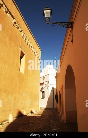 Bella architettura nel centro storico di Galatina Foto Stock