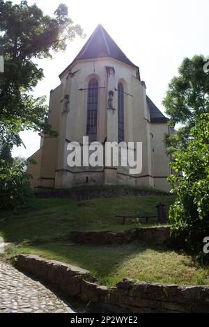 La Chiesa sulla collina a Sighișoara, Romania Foto Stock
