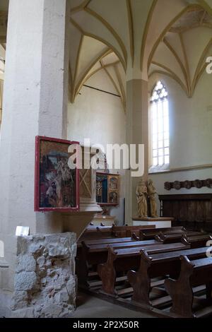 La Chiesa sulla collina a Sighișoara, Romania Foto Stock