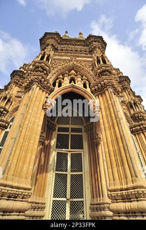 Porte decorate per Mahabat Maqbara a Junagadh stato Gujarat India Foto Stock