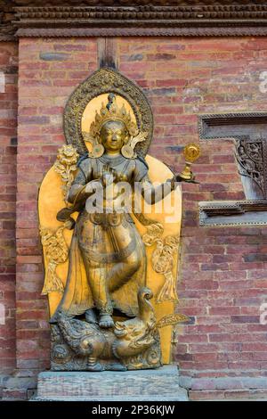 Lalitpur, Hanuman Dhoka Royal Palace, Patan Durbar Square Foto Stock