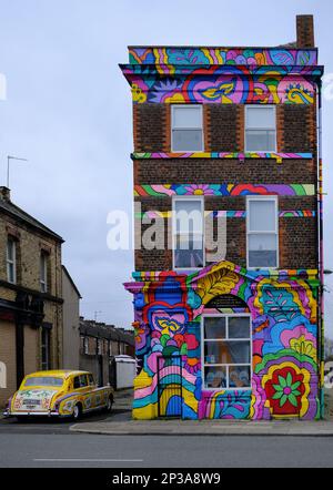 Il pub Empress a Dingle, Liverpool. Presente sull'album di Ringo Starr A sentimental Journey ed è girato l'angolo da 10 Admiral Grove. Foto Stock