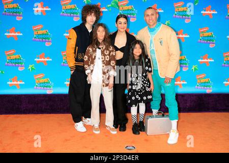 Taboo arriva al Nickeodeon's Kids' Choice Awards 2023 al Microsoft Theatre Los Angeles, USA, il 04 marzo 2023. Foto Stock