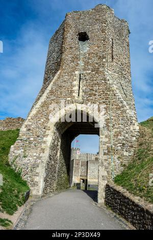 Colton's Gate al Castello di dover a dover, Kent, Gran Bretagna Foto Stock