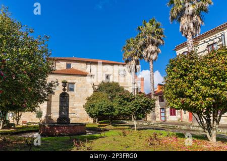 Chiesa di San Francisco nella città galiziana di Noia, Galizia, Spagna Foto Stock