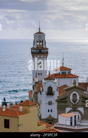 La Basilica del Santuario reale Mariano di nostra Signora di Candelaria, Tenerife, Isole Canarie, Spagna Foto Stock