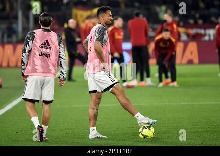 Roma, Italia. 05th Mar, 2023. Durante la Serie Una partita di calcio tra AS Roma e Juventus FC allo stadio Olimpico di Roma (Italia), 5th marzo 2023. Foto Andrea Staccioli/Insidefoto Credit: Insidefoto di andrea staccioli/Alamy Live News Foto Stock