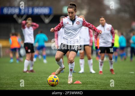 5 marzo 2023. Jasmine Boll. Barlcays Women's Championship gioco tra Crystal Palace e Bristol City, Hayes Lane (Bromley). Foto Stock