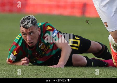 Terni, Italia. 05th Mar, 2023. Cesar Falletti (Ternana) durante Ternana Calcio vs Benevento Calcio, partita italiana di calcio Serie B a Terni, marzo 05 2023 Credit: Independent Photo Agency/Alamy Live News Foto Stock