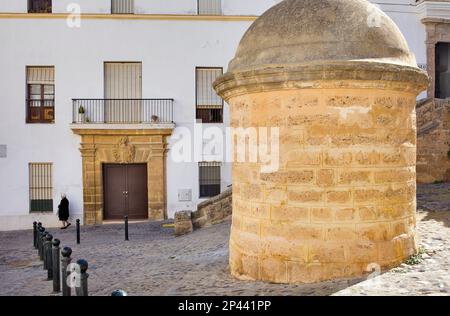 Fray Felix square,populo trimestre,Cádiz, Andalucía, Spagna Foto Stock