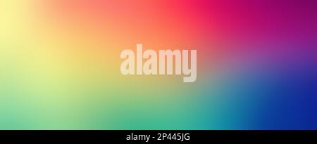 Sfondo arcobaleno colori, colore vivace astratto banner gradiente web header design poster, spazio copia Foto Stock