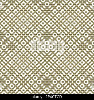 Modello senza cuciture basato su kogin tradizionale giapponese artigianale .lines . Illustrazione Vettoriale