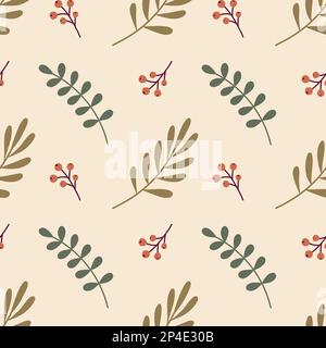 Carino motivo vettore floreale senza cuciture Illustrazione Vettoriale
