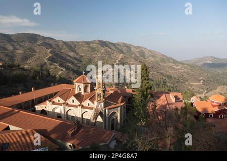 Cipro, Monastero di Machairas, vicino al villaggio di Lazanias. Foto Stock