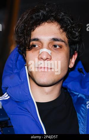 Milano, Italia. 05th Mar, 2023. Tananai partecipa al che tempo che fa TV Show il 05 marzo 2023 a Milano (Foto di Alessandro Bremec/NurPhoto) Credit: NurPhoto SRL/Alamy Live News Foto Stock