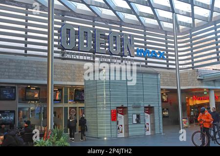 Cinema IMAX Odeon, Liverpool ONE, Paradise Street, Liverpool, Merseyside, INGHILTERRA, REGNO UNITO, L1 8LT Foto Stock