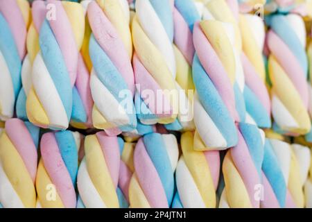 Sfondo astratto del pastello multicolore mellito. orizzontale Foto Stock