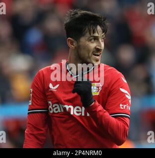 Leverkusen, Germania. 05th Mar, 2023. Sardar Azmoun (Bayer), Leverkusen, Germania. 05th Mar, 2023. 1. Bundesliga, giorno 23, Bayer 04 Leverkusen-Hertha BSC Berlin. LE NORMATIVE DFL VIETANO QUALSIASI USO DI FOTOGRAFIE COME SEQUENZE DI IMMAGINI E/O QUASI-VIDEO Credit: Juergen Schwarz/Alamy Live News Foto Stock