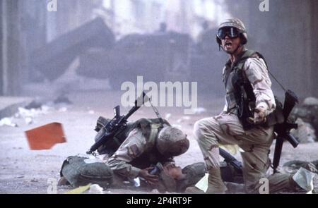 BLACK HAWK DOWN 2001 Sony Pictures con Josh Hartnett Foto Stock