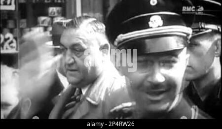 FELIX KERSTEN (1898-1960) confidente tedesco e massaggiatore di Heinrich Himmler a destra Foto Stock