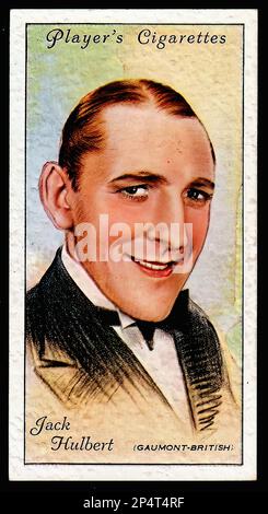 Ritratto di Jack Hulbert - Cigarette Vintage Card 03 Foto Stock