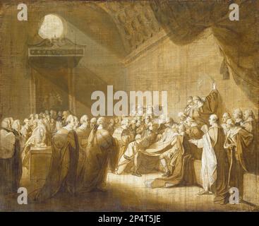 John Singleton Copley la morte del conte di Chatham 1779 Foto Stock