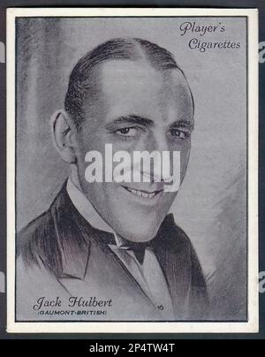 Ritratto di Jack Hulbert - carta da sigarette d'epoca Foto Stock