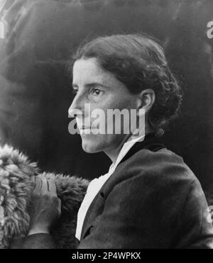 Charlotte Perkins Gilman, autore americano, c. 1900. C.F. Lummis Foto Stock