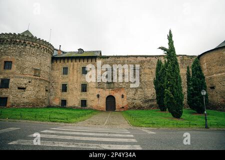 Castello di Villafranca del bierzo,leon. spagna - ott 2022. Foto di alta qualità Foto Stock