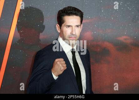 Scott Adkins partecipa alla prima in Gran Bretagna di John Wick: Chapter 4 a Cineworld Leicester Square a Londra, Inghilterra. Foto Stock