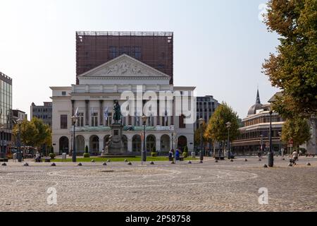 Liegi, Belgio - 27 2017 agosto: L'Opéra Royal de Wallonie (Vallonia) è un teatro dell'opera di Liegi, Belgio. Foto Stock