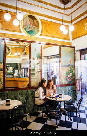 Horchateria El Siglo.11 Plaza de Santa Catalina.Valencia, Spagna. Foto Stock