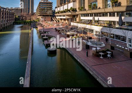 Il Barbican Centre, Londra, Inghilterra Foto Stock