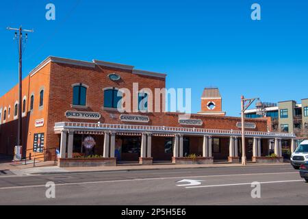 Old Town Candy and Toys a 4000 N Scottsdale Road nel centro storico di Scottsdale, Arizona, Arizona, USA. Foto Stock