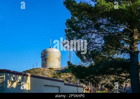 Verità o conseguenze, NM, USA - 2 maggio 2022: Il Centro Civico di Ralph Edwards Foto Stock