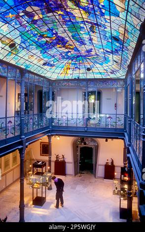 Casa Lis,Lis House, Casa Municipale di cultura, un art deco museo,Salamanca,Spagna Foto Stock