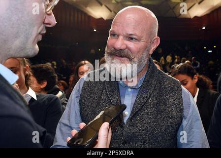 Strasburgo, Francia. 06th Mar, 2023. Philippe Etchebest durante la 2023 edizione della cerimonia di premiazione della guida Michelin, il 6 marzo 2023 a Strasburgo, Francia orientale. Foto di Nicolas Roses/ABACAPRESS.COM Credit: Abaca Press/Alamy Live News Foto Stock